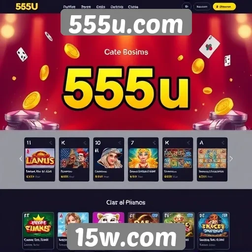 Acessibilidade e design do 555u.com para jogadores